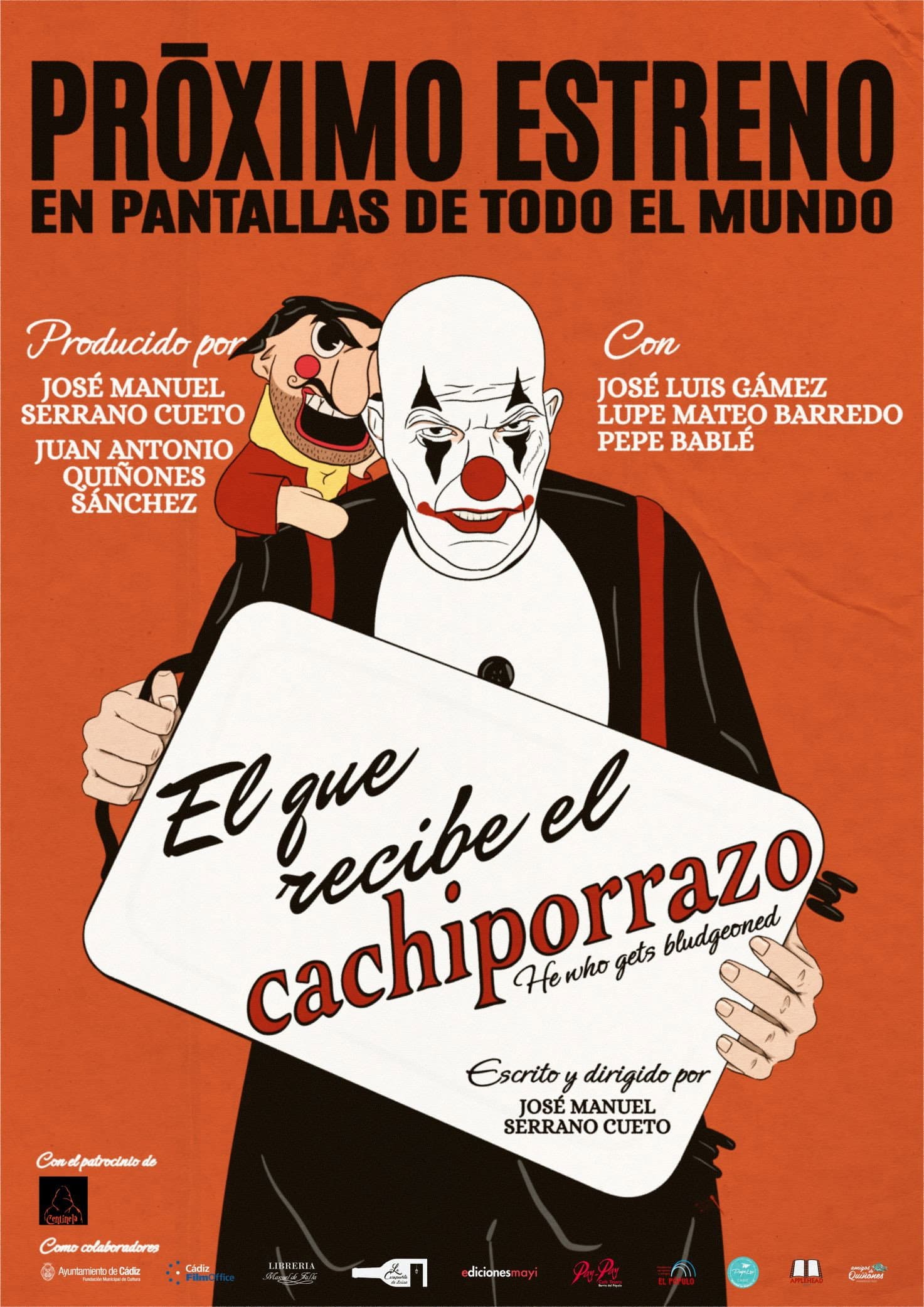 El que recibe el cachiporrazo