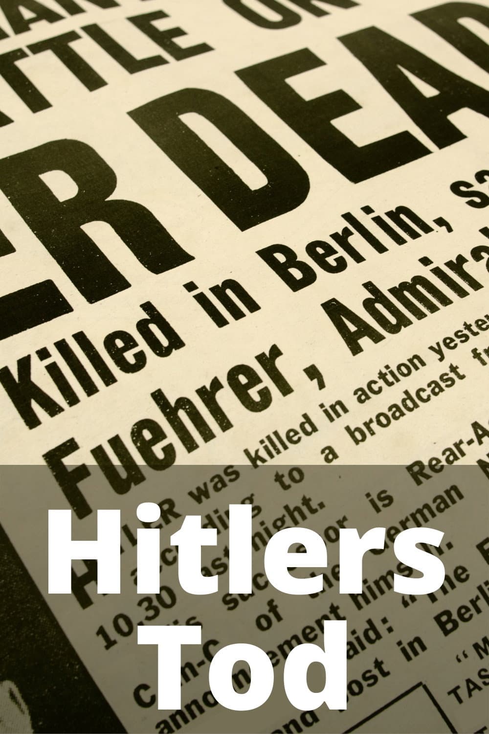 Hitlers Tod