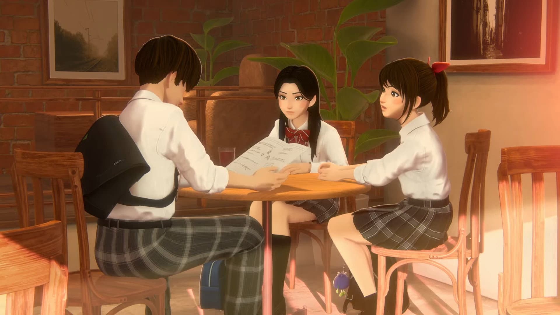 high school girl & the magic notebook