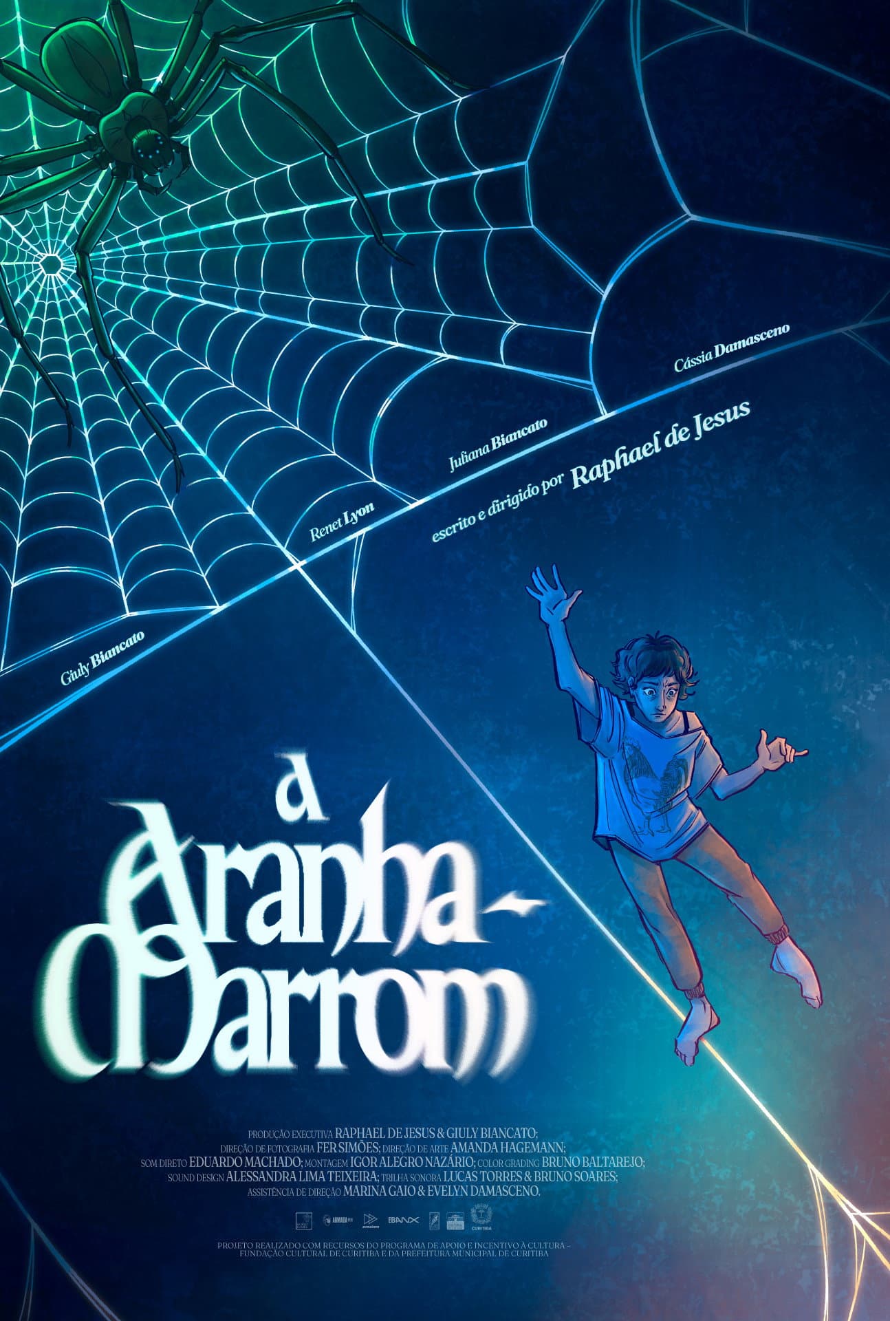 The Writer and the Brown Spider