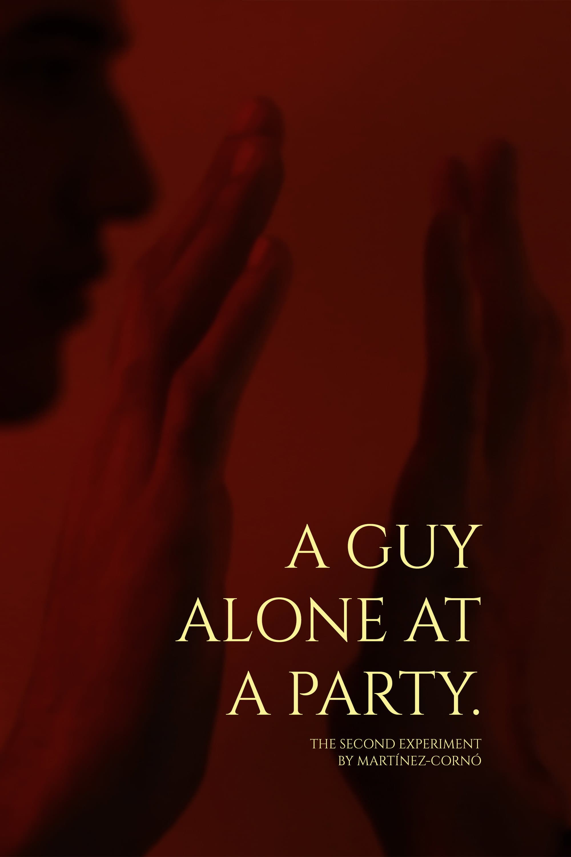 A guy alone at a party.