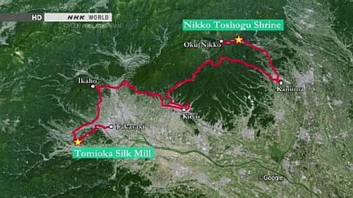 Autumn: World Heritage Sites: Tomioka to Nikko