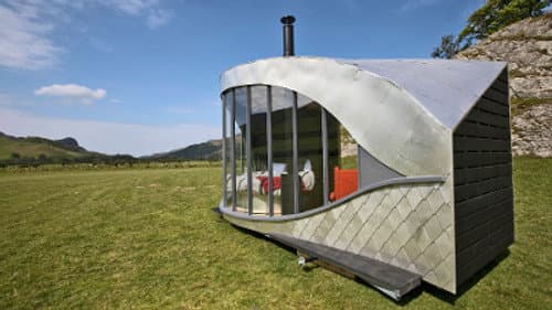 Treehouse and a Tin-Clad Cabin