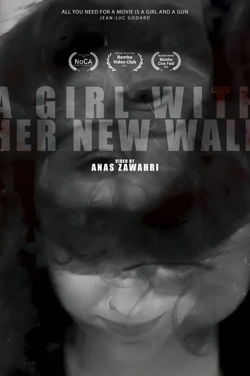 A GIRL WITH HER NEW WALL