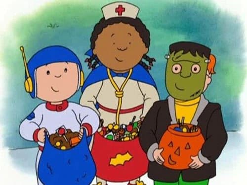 Caillou Loves Halloween