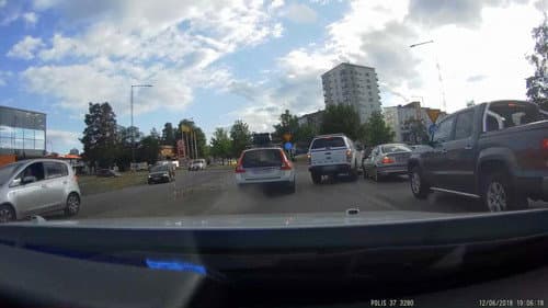 Chasing a Volvo
