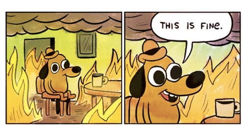 The Blissful Dog and the Fire
