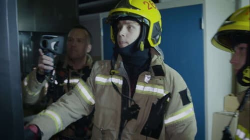 Beeping Fire Alarm